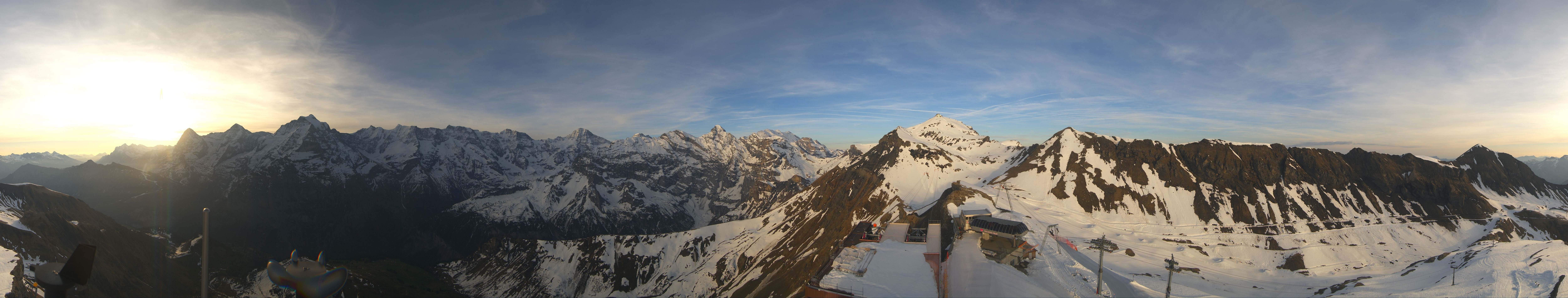 Archiv Foto Webcam Panoramacam Schilthorn Birg