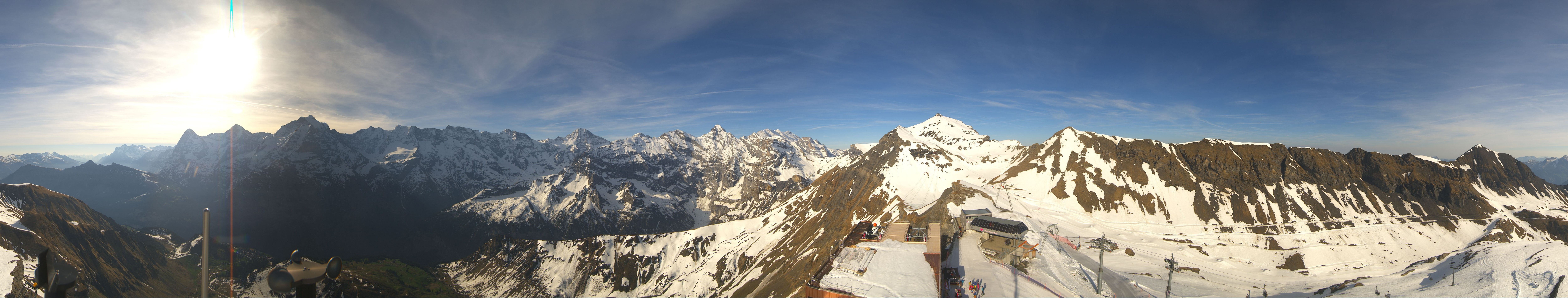 Archiv Foto Webcam Panoramacam Schilthorn Birg