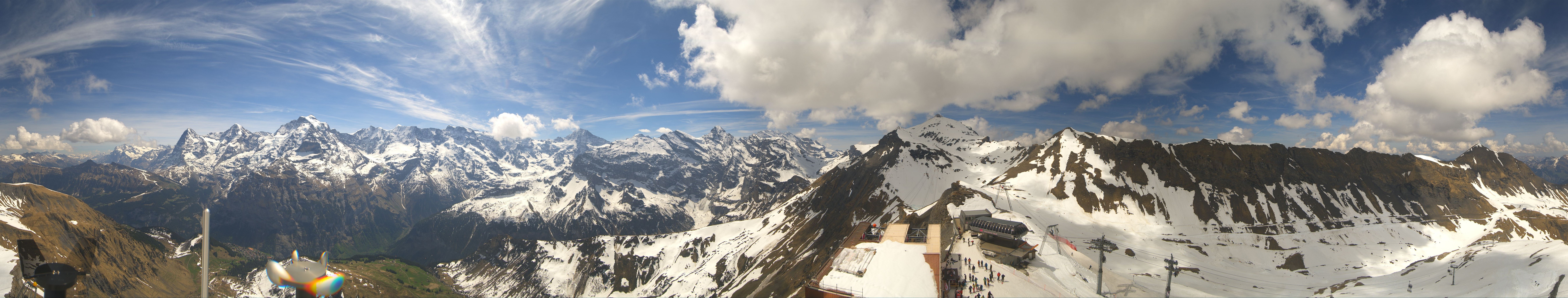 Archiv Foto Webcam Panoramacam Schilthorn Birg