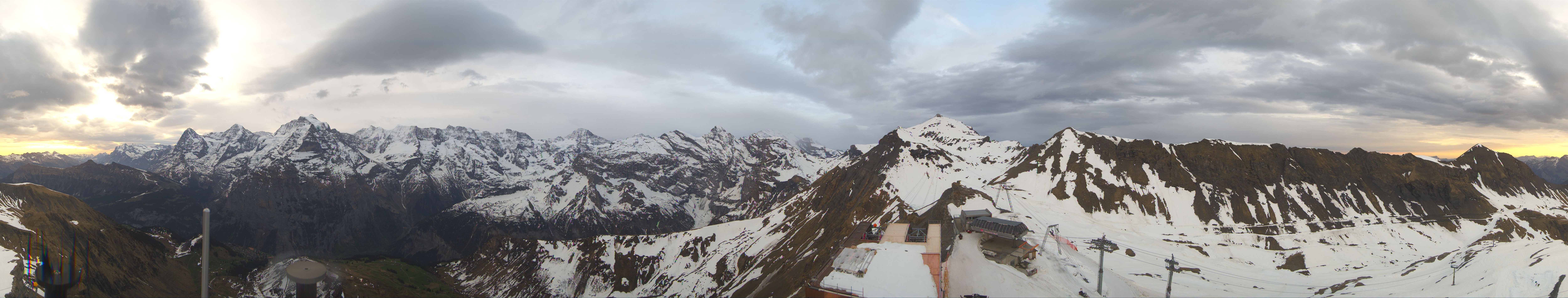 Archiv Foto Webcam Panoramacam Schilthorn Birg