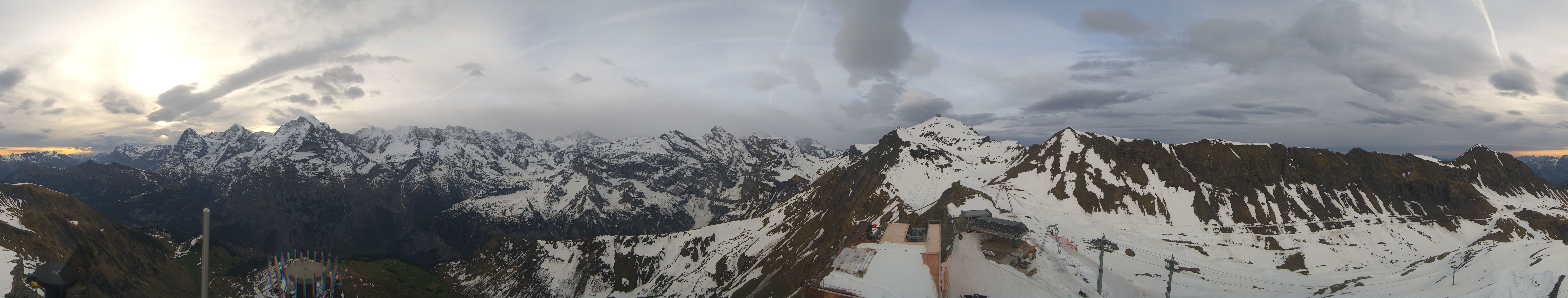 Archiv Foto Webcam Panoramacam Schilthorn Birg