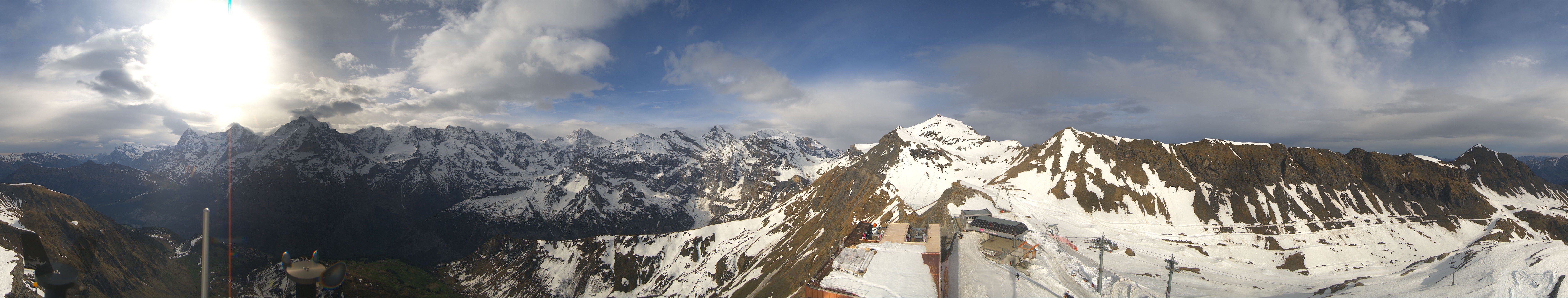 Archiv Foto Webcam Panoramacam Schilthorn Birg