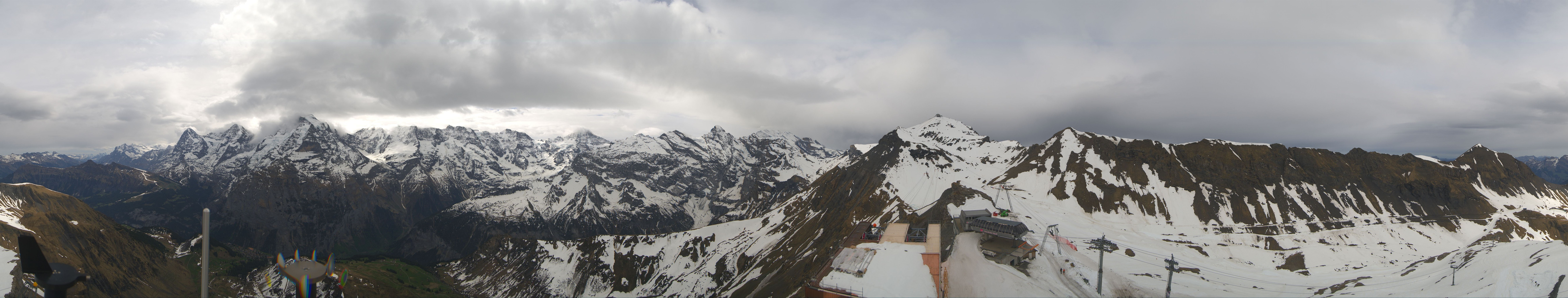 Archiv Foto Webcam Panoramacam Schilthorn Birg