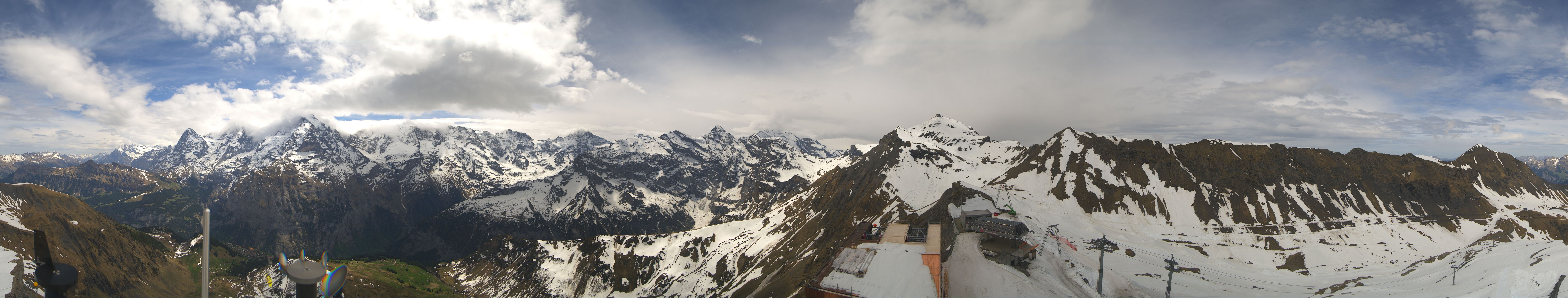 Archiv Foto Webcam Panoramacam Schilthorn Birg