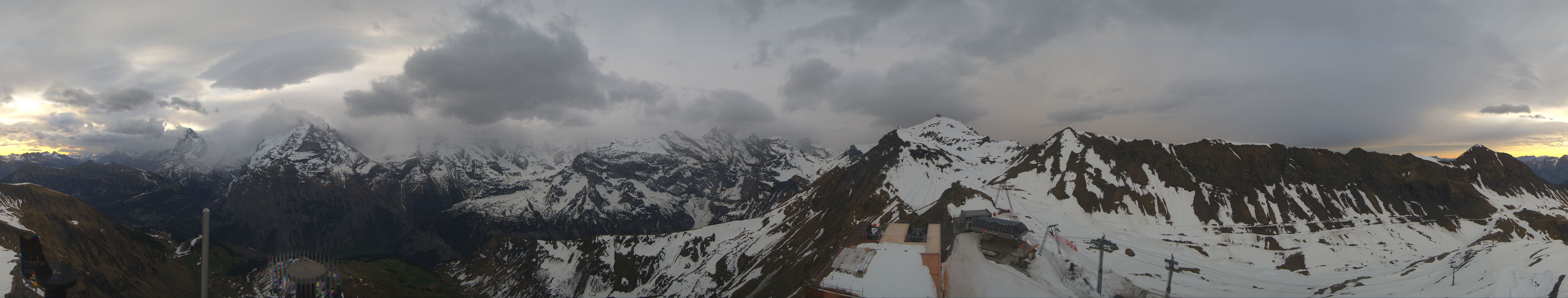Archiv Foto Webcam Panoramacam Schilthorn Birg