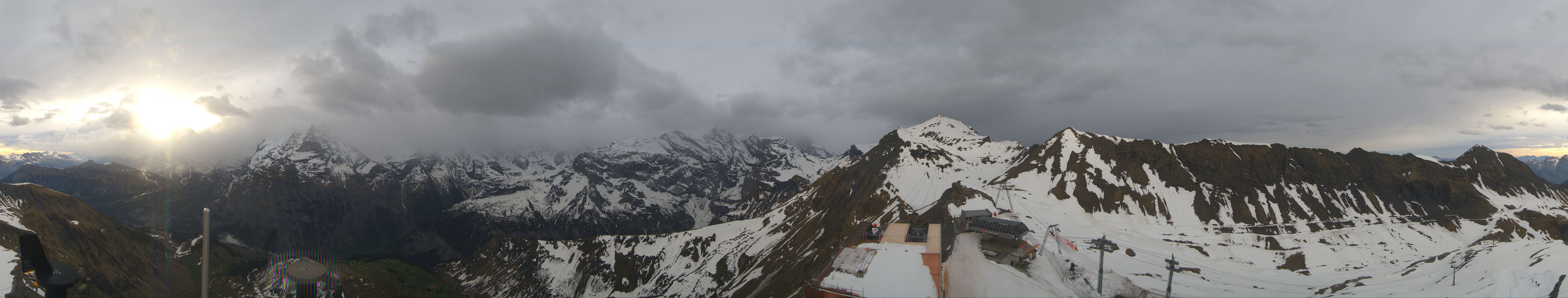 Archiv Foto Webcam Panoramacam Schilthorn Birg