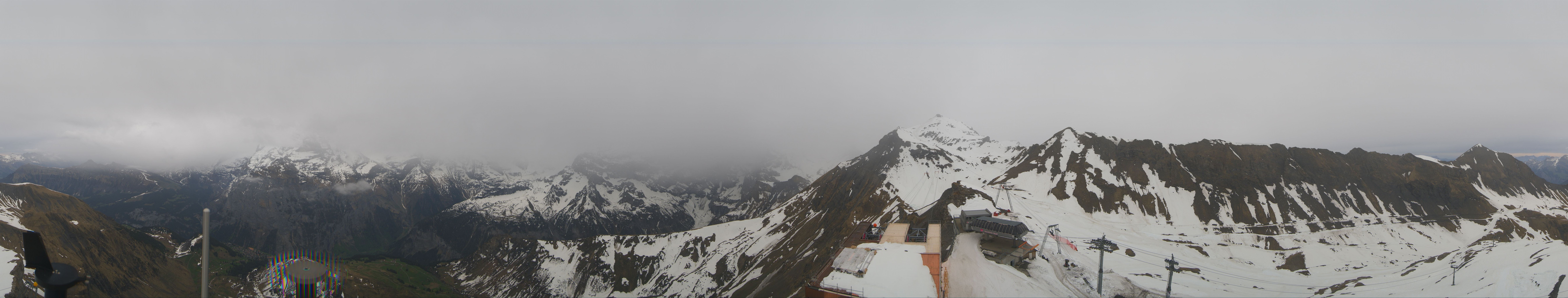 Archiv Foto Webcam Panoramacam Schilthorn Birg