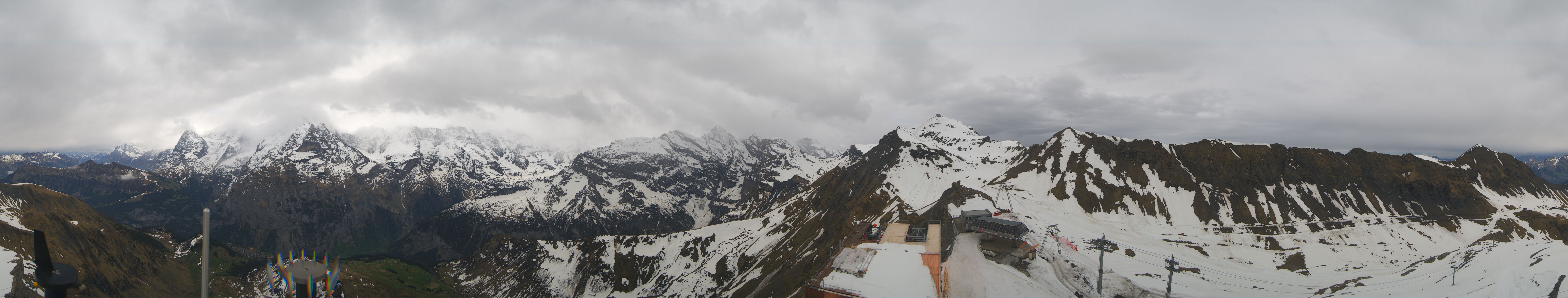 Archiv Foto Webcam Panoramacam Schilthorn Birg