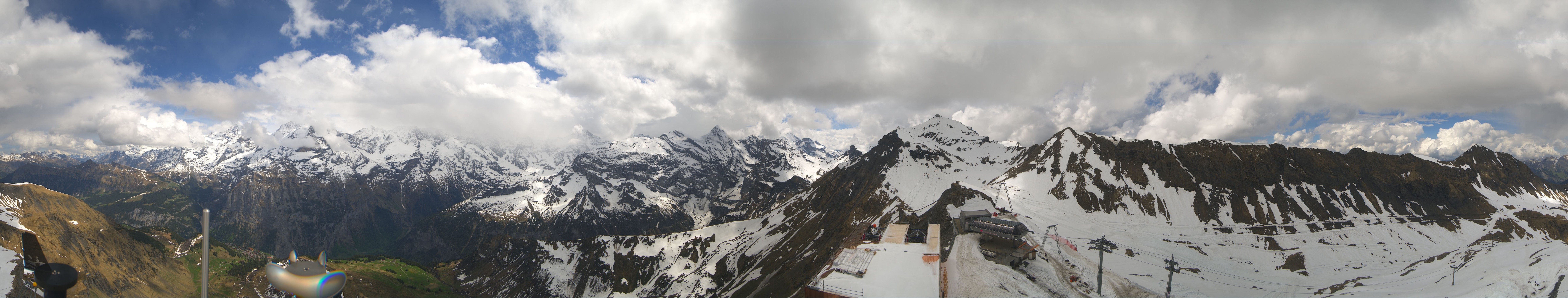 Archived image Webcam Birg / Schilthorn Roundshot