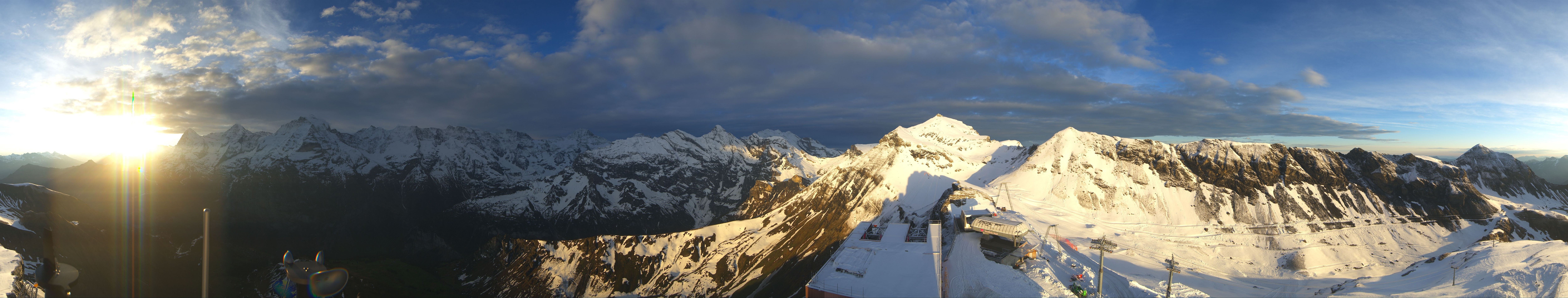 Archiv Foto Webcam Panoramacam Schilthorn Birg