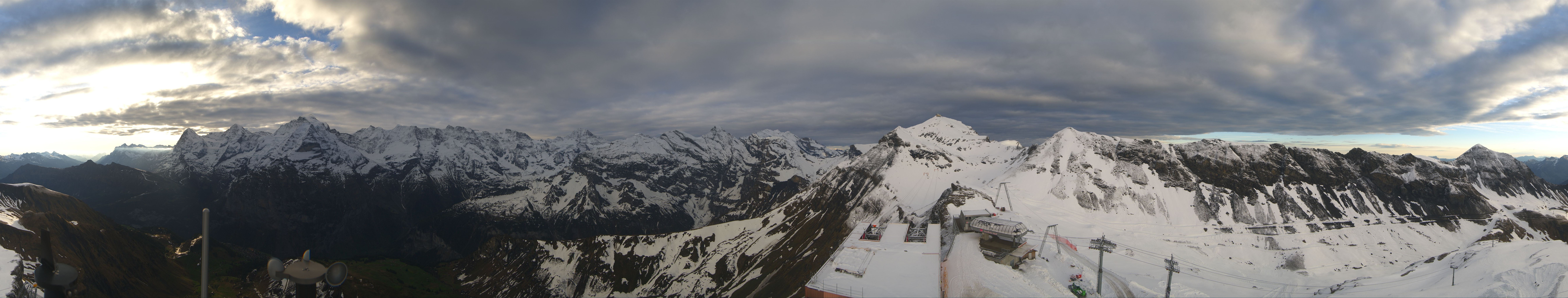 Archiv Foto Webcam Panoramacam Schilthorn Birg