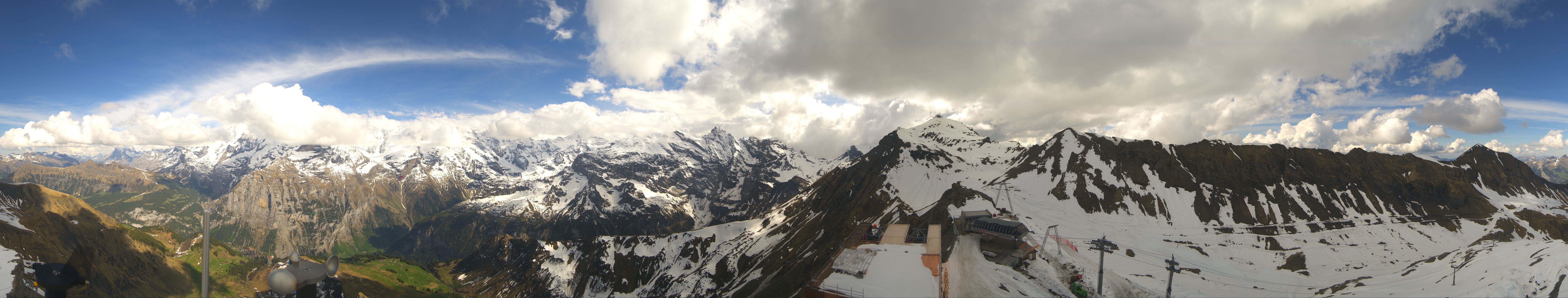 Archiv Foto Webcam Panoramacam Schilthorn Birg