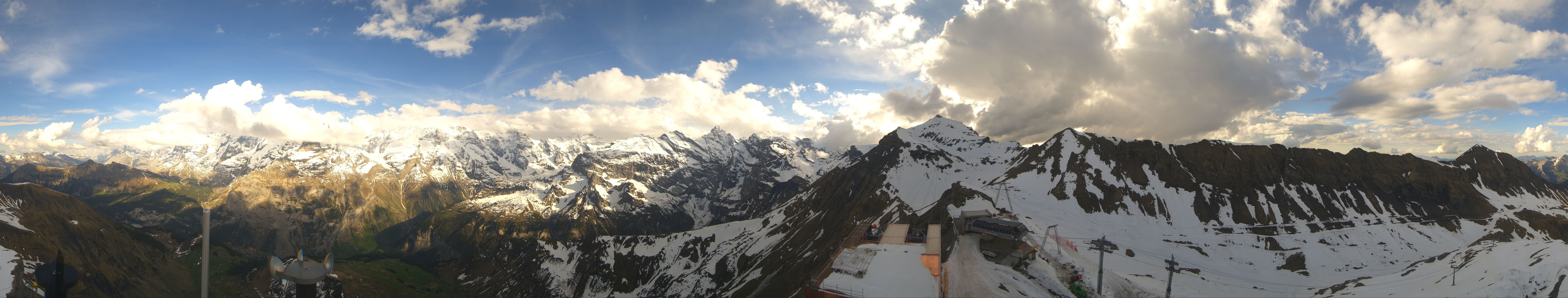 Archiv Foto Webcam Panoramacam Schilthorn Birg