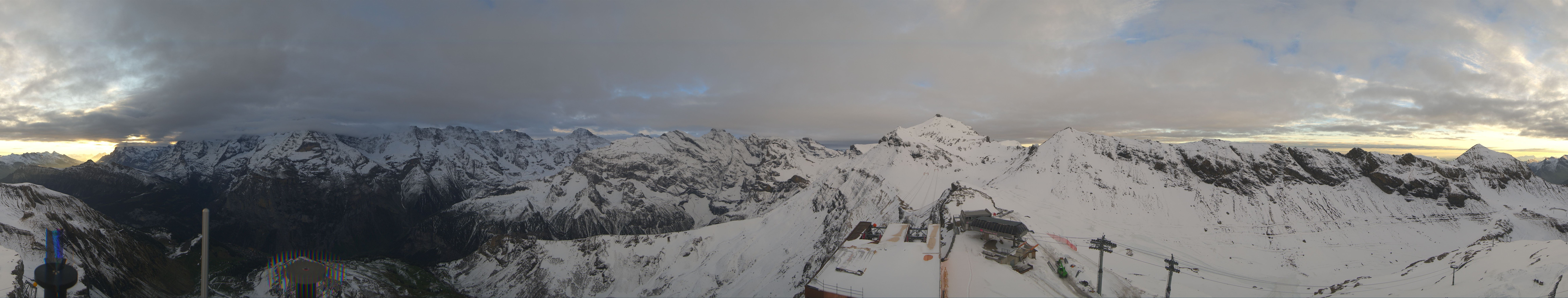 Archiv Foto Webcam Panoramacam Schilthorn Birg