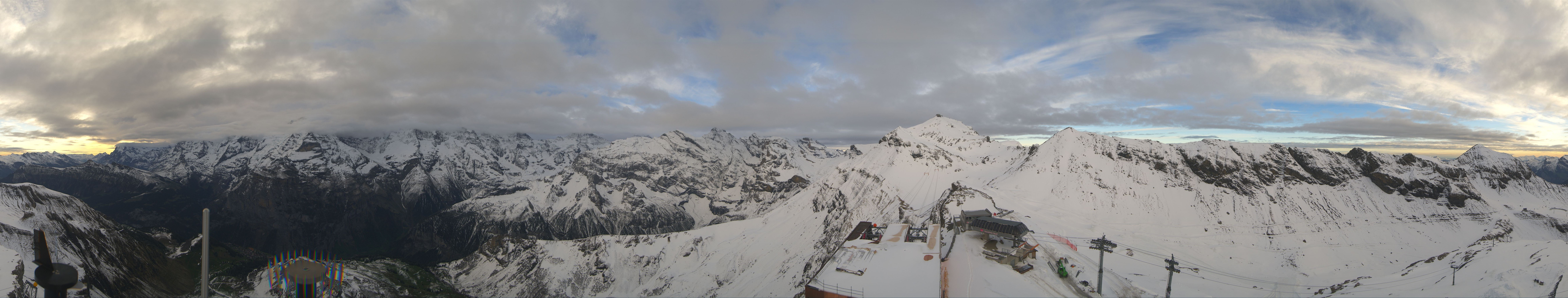 Archiv Foto Webcam Panoramacam Schilthorn Birg