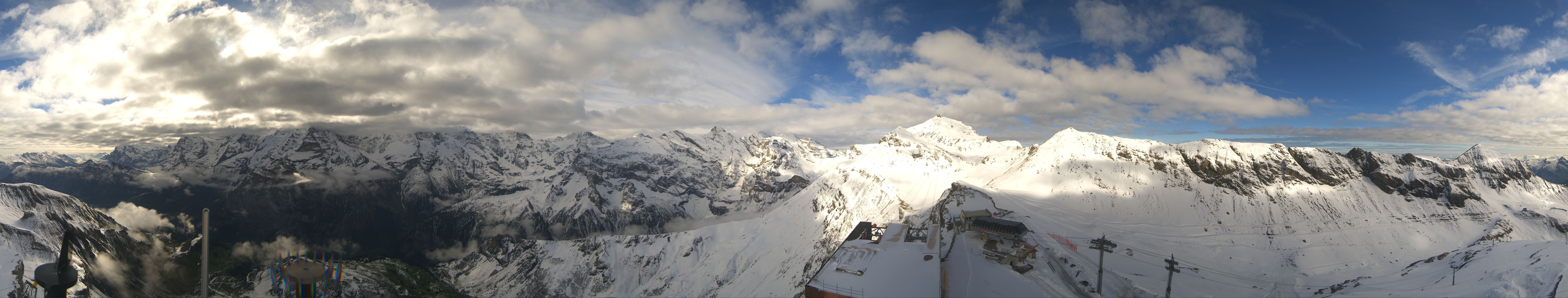 Archiv Foto Webcam Panoramacam Schilthorn Birg