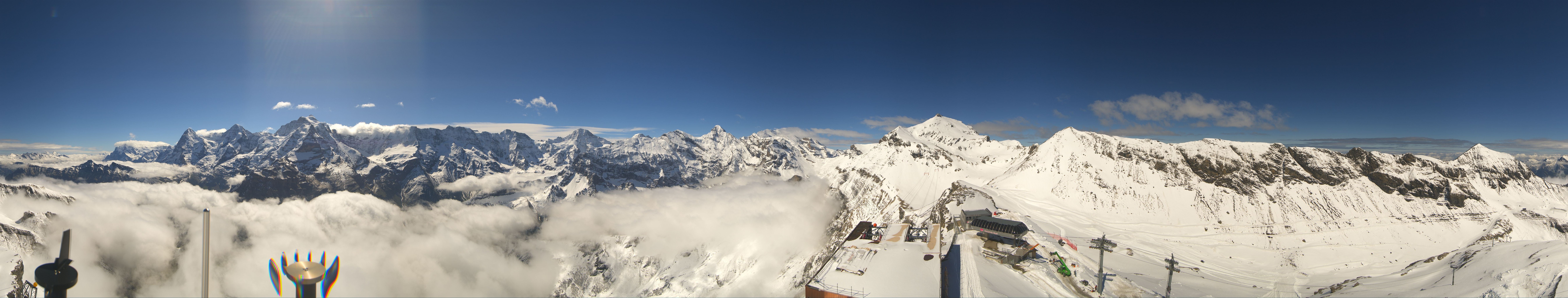 Archiv Foto Webcam Panoramacam Schilthorn Birg