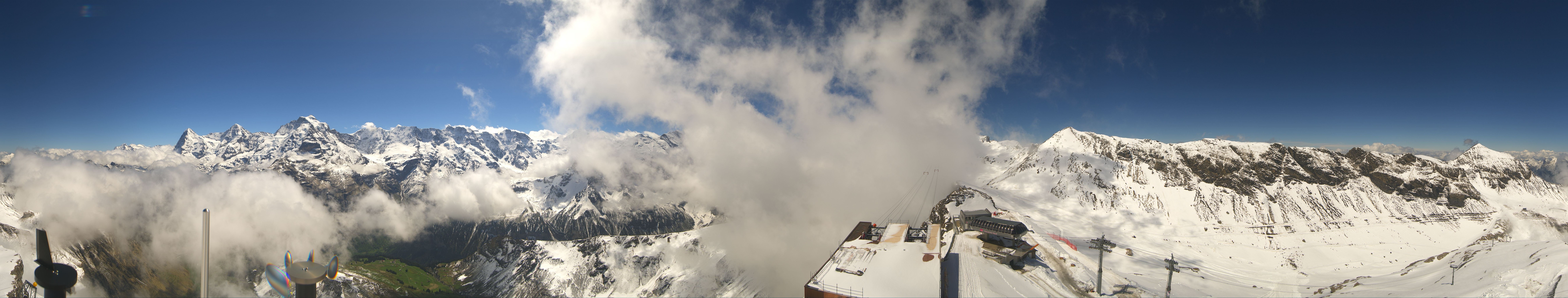 Archiv Foto Webcam Panoramacam Schilthorn Birg