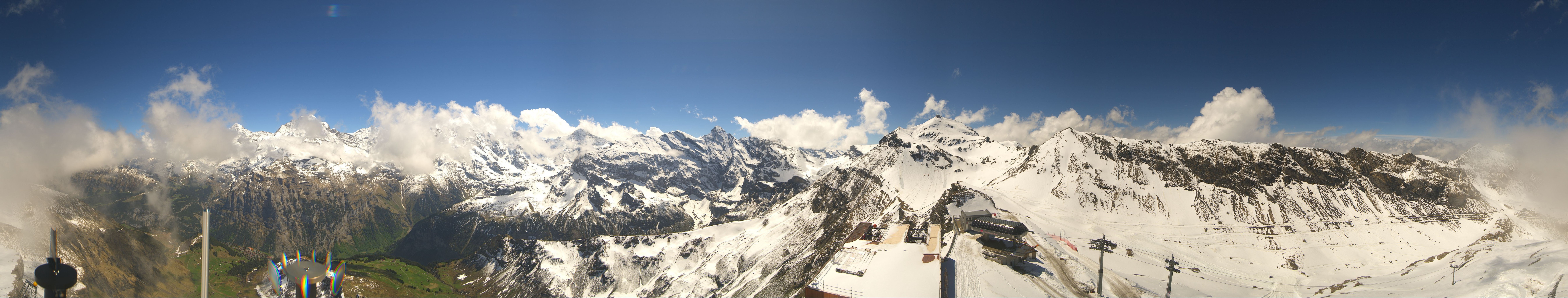 Archiv Foto Webcam Panoramacam Schilthorn Birg