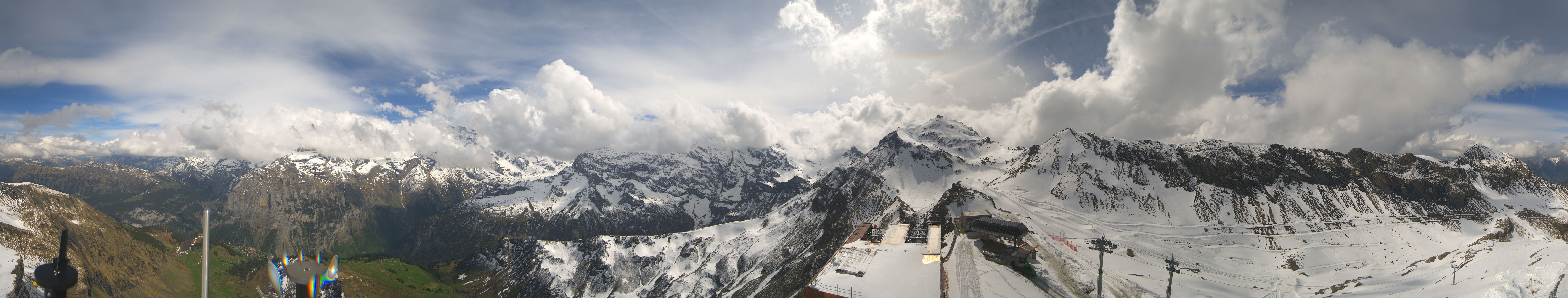 Archiv Foto Webcam Panoramacam Schilthorn Birg