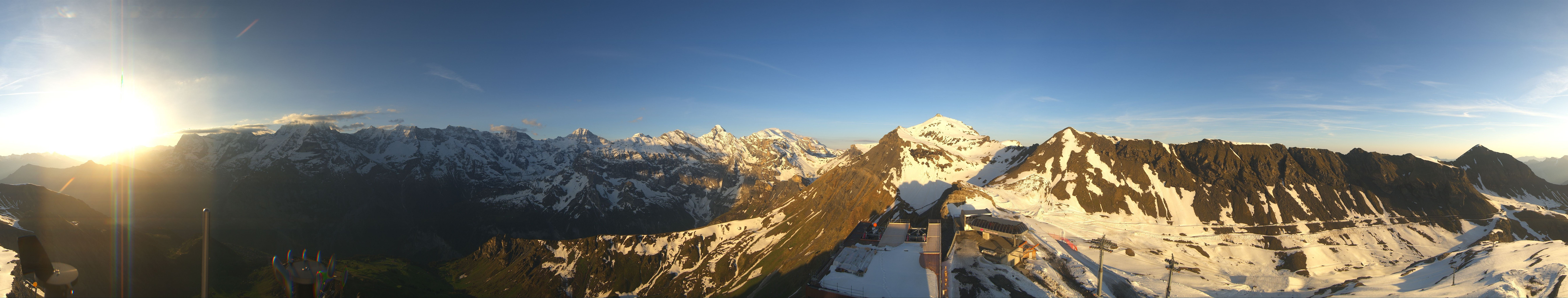 Archiv Foto Webcam Panoramacam Schilthorn Birg