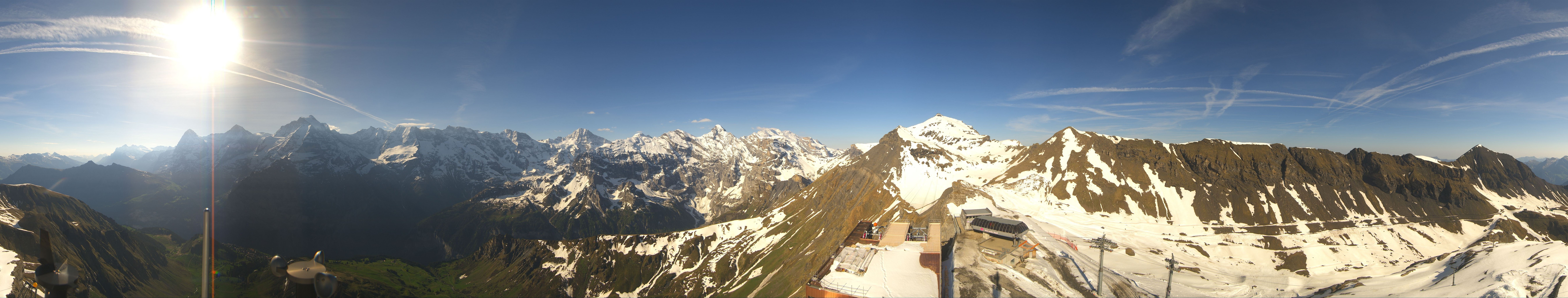 Archiv Foto Webcam Panoramacam Schilthorn Birg