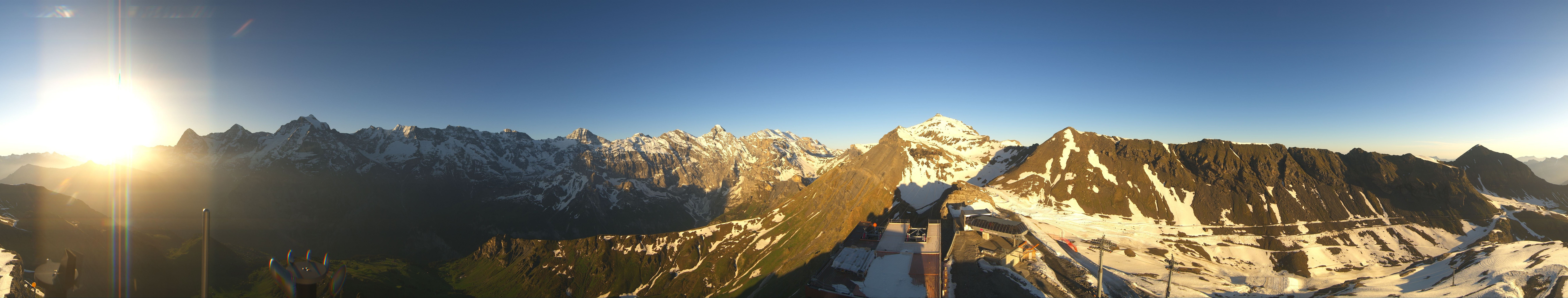 Archiv Foto Webcam Panoramacam Schilthorn Birg