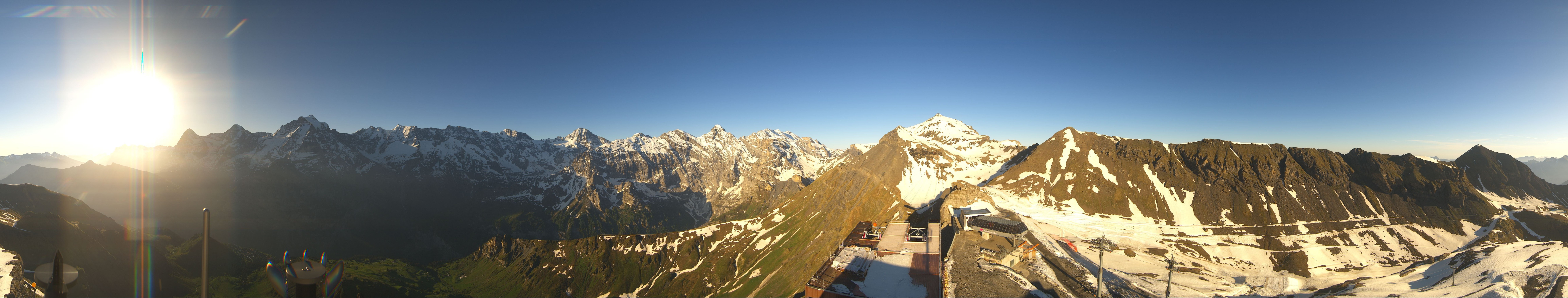 Archiv Foto Webcam Panoramacam Schilthorn Birg