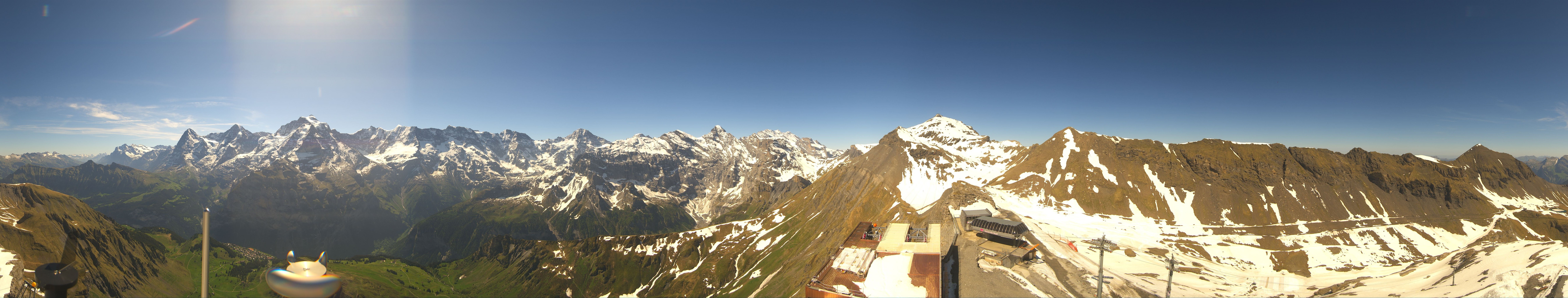 Archiv Foto Webcam Panoramacam Schilthorn Birg