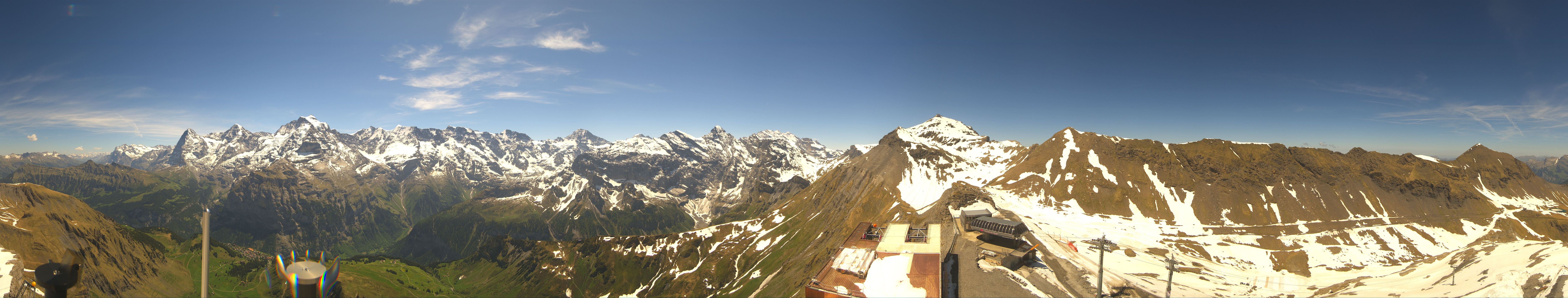 Archiv Foto Webcam Panoramacam Schilthorn Birg