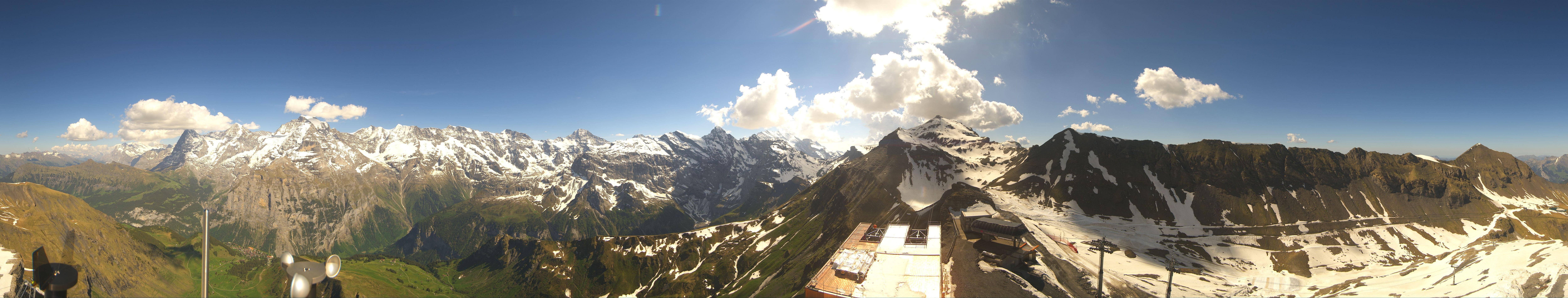 Archiv Foto Webcam Panoramacam Schilthorn Birg
