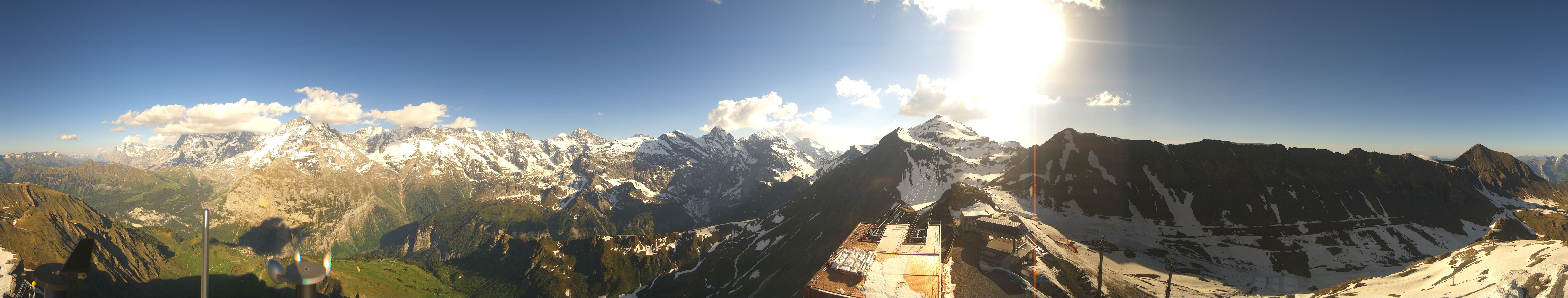 Archiv Foto Webcam Panoramacam Schilthorn Birg