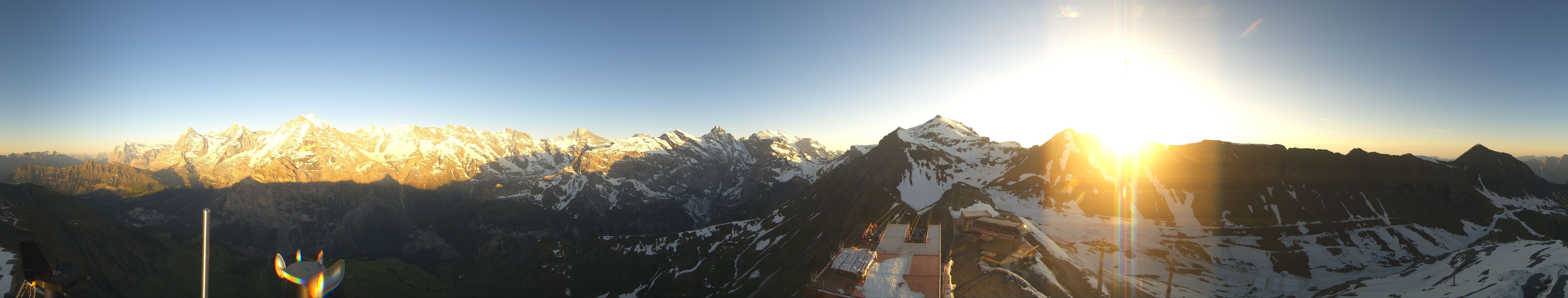 Archiv Foto Webcam Panoramacam Schilthorn Birg