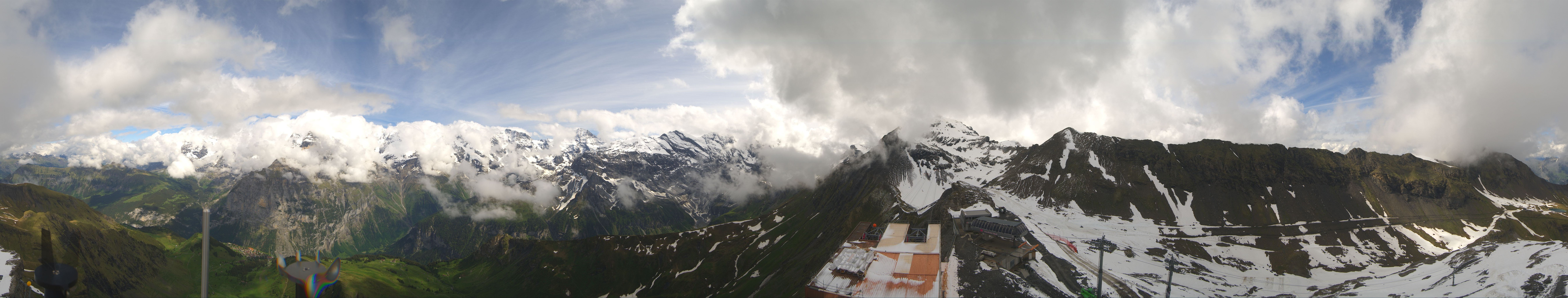 Archiv Foto Webcam Panoramacam Schilthorn Birg