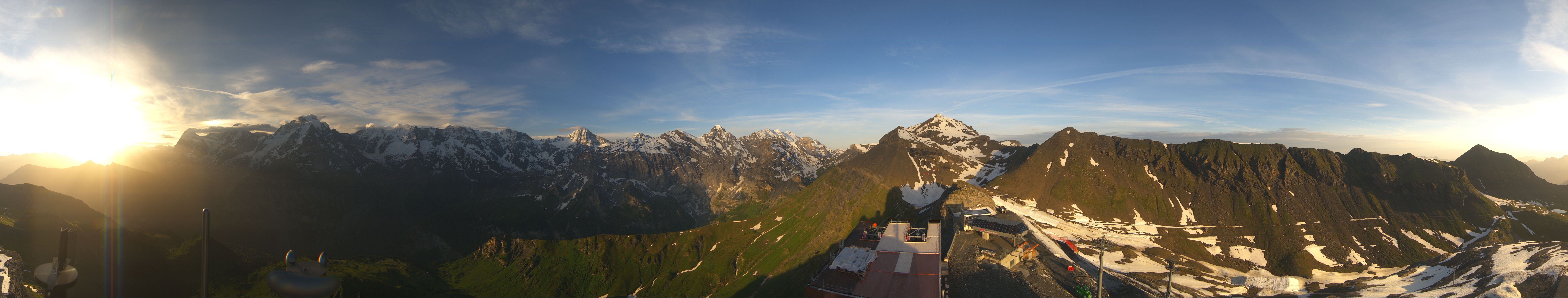 Archiv Foto Webcam Panoramacam Schilthorn Birg