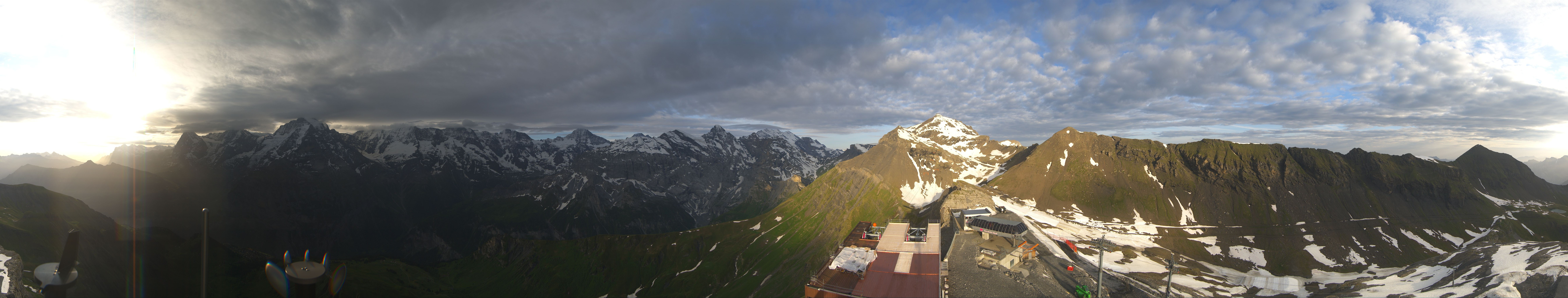 Archiv Foto Webcam Panoramacam Schilthorn Birg