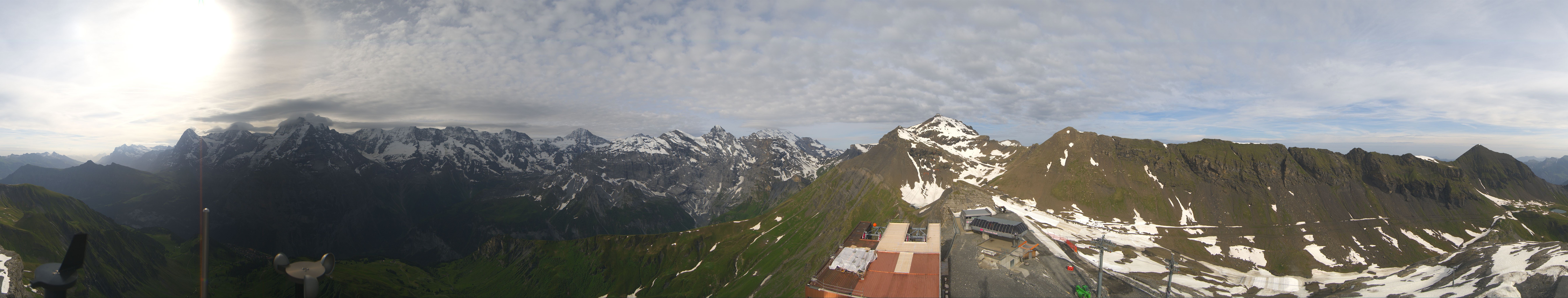 Archiv Foto Webcam Panoramacam Schilthorn Birg