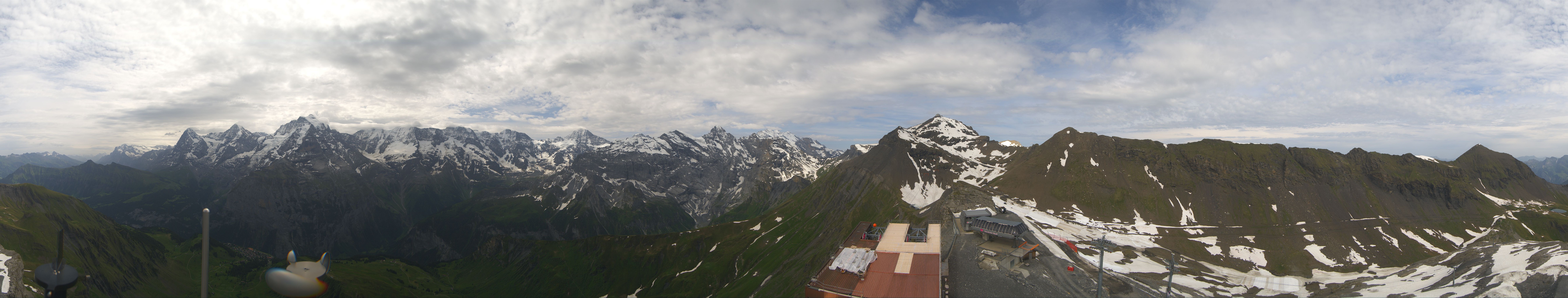 Archiv Foto Webcam Panoramacam Schilthorn Birg