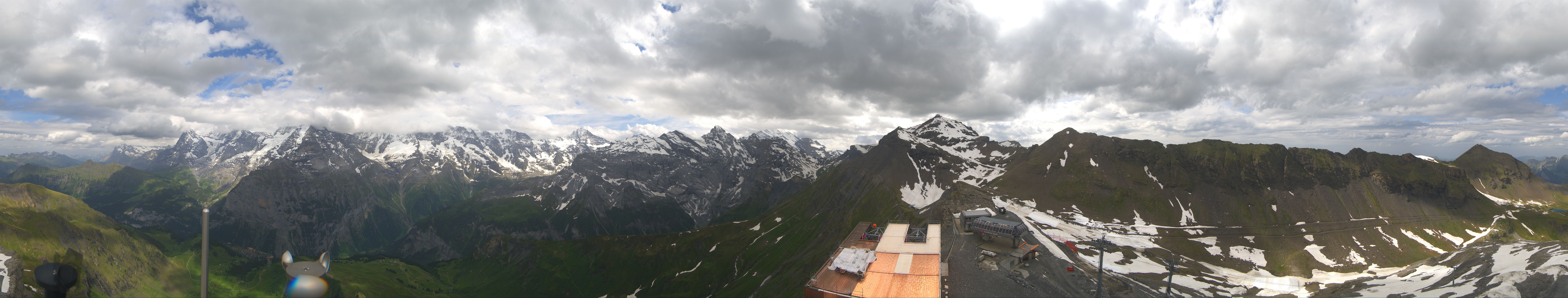 Archiv Foto Webcam Panoramacam Schilthorn Birg