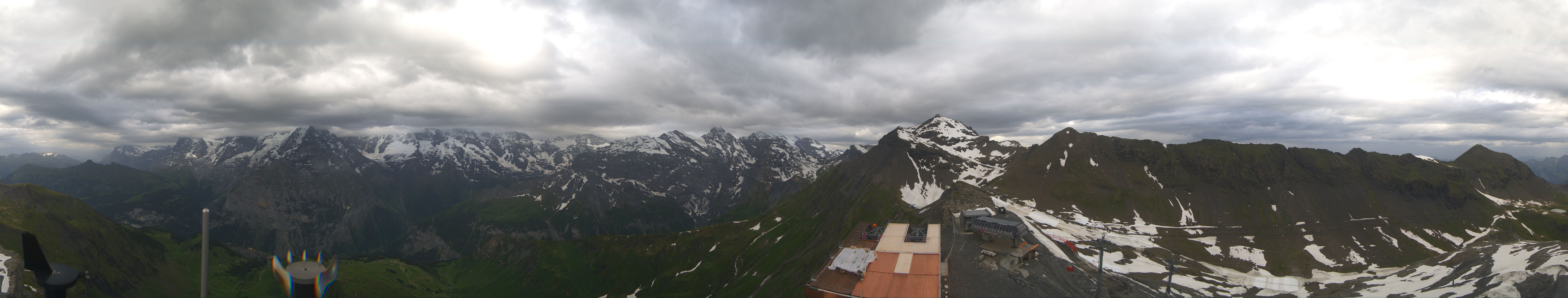Archiv Foto Webcam Panoramacam Schilthorn Birg