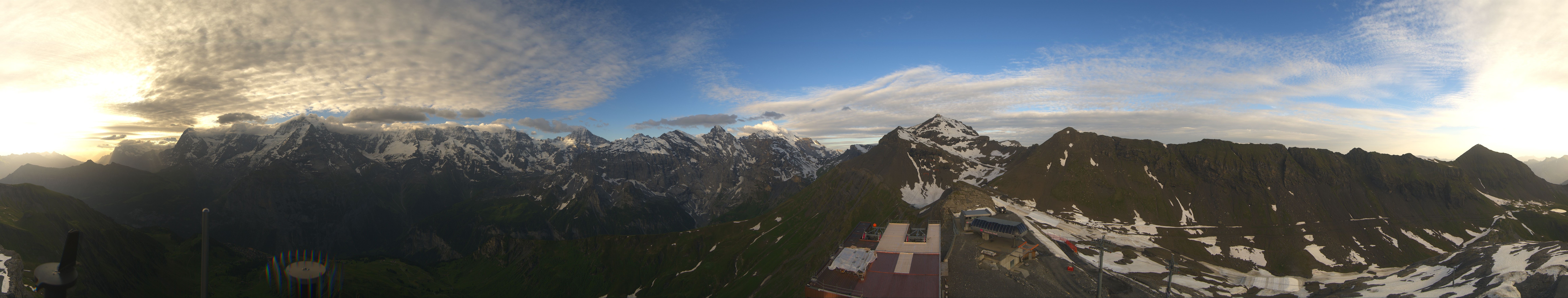 Archiv Foto Webcam Panoramacam Schilthorn Birg