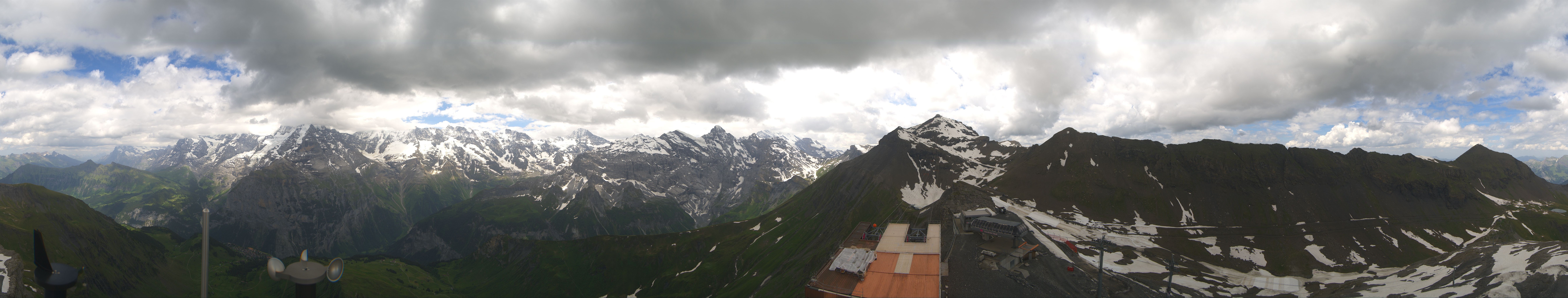 Archiv Foto Webcam Panoramacam Schilthorn Birg
