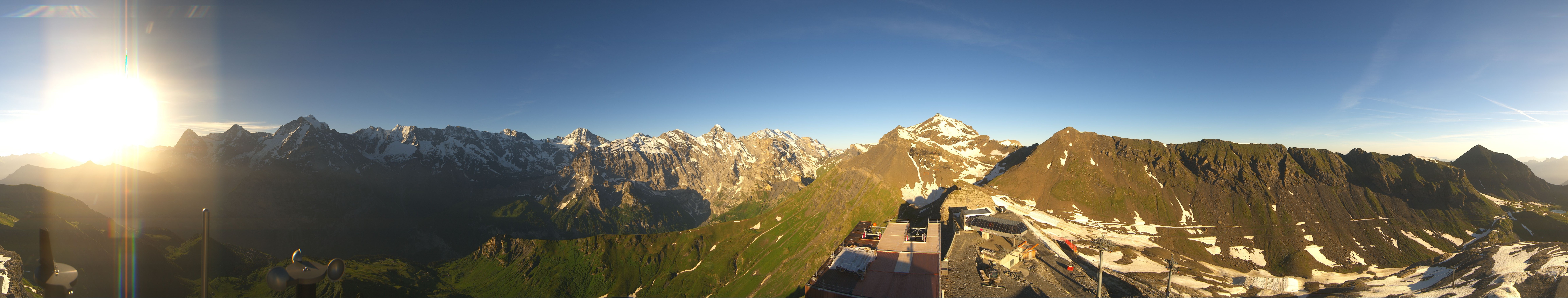 Archived image Webcam Birg / Schilthorn Roundshot