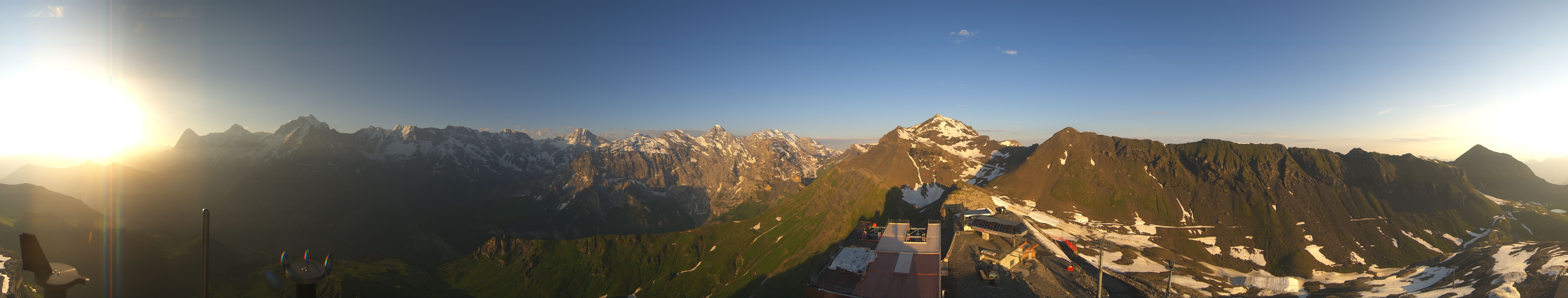 Archiv Foto Webcam Panoramacam Schilthorn Birg