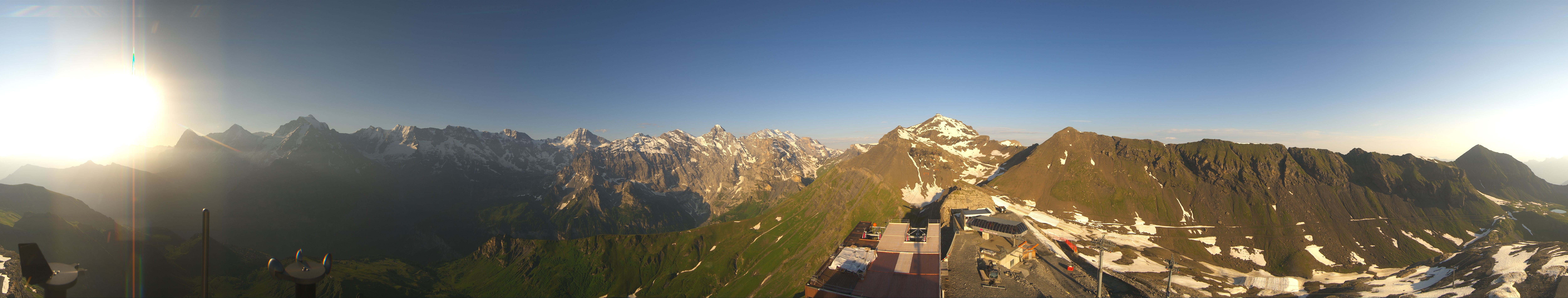 Archiv Foto Webcam Panoramacam Schilthorn Birg
