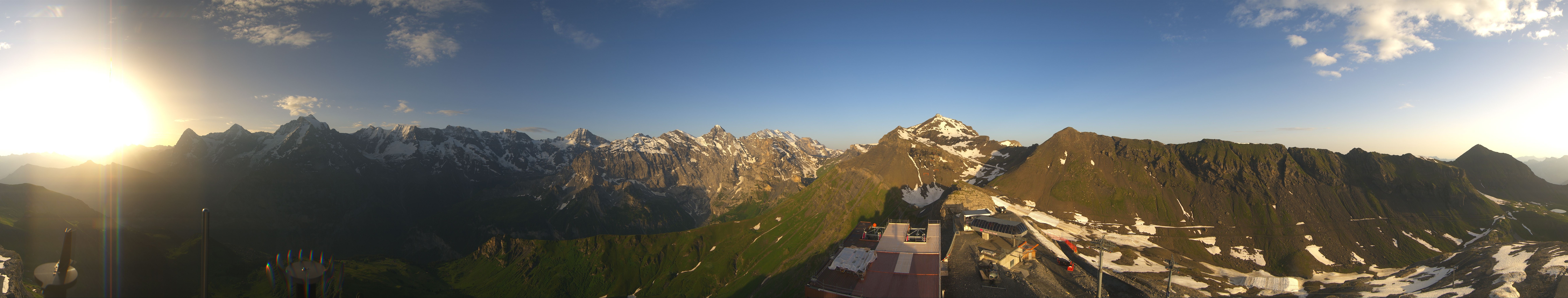 Archiv Foto Webcam Panoramacam Schilthorn Birg