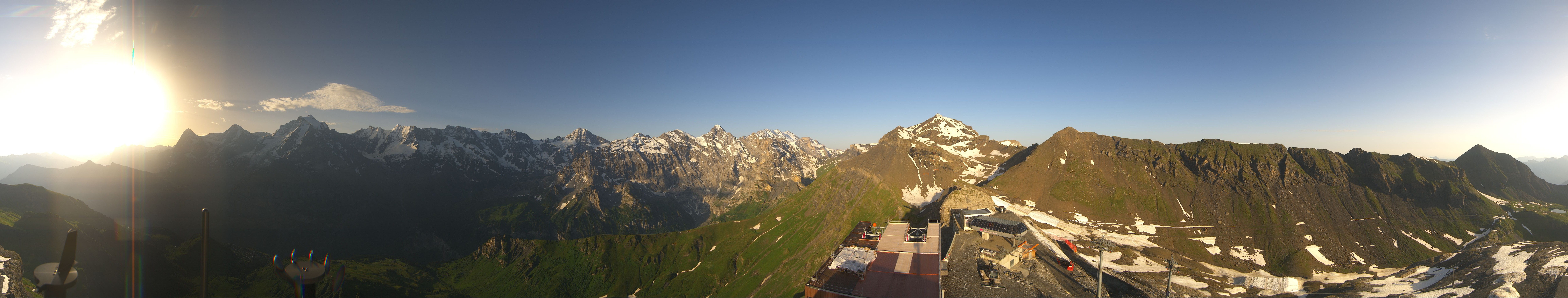 Archiv Foto Webcam Panoramacam Schilthorn Birg