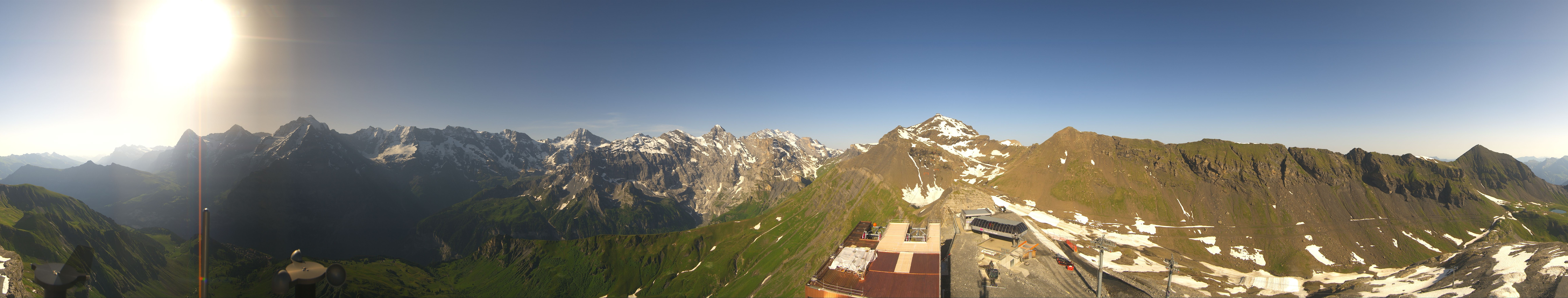 Archiv Foto Webcam Panoramacam Schilthorn Birg