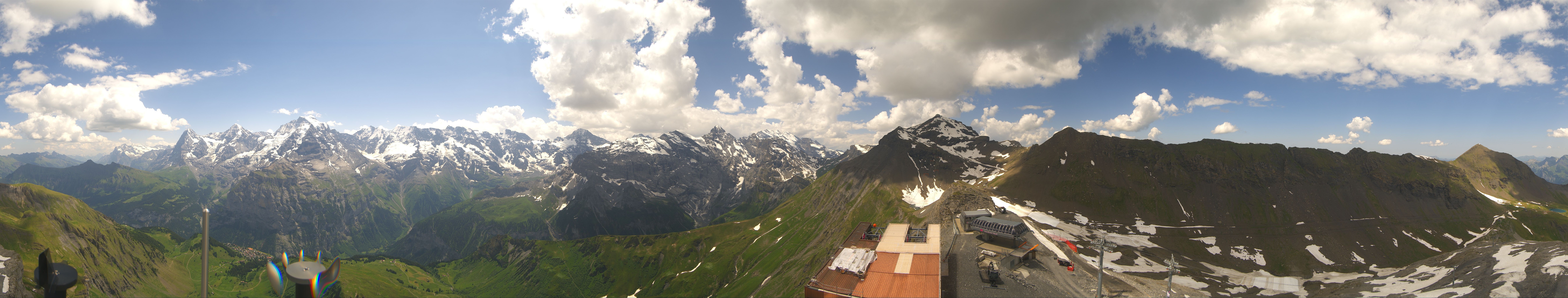 Archiv Foto Webcam Panoramacam Schilthorn Birg