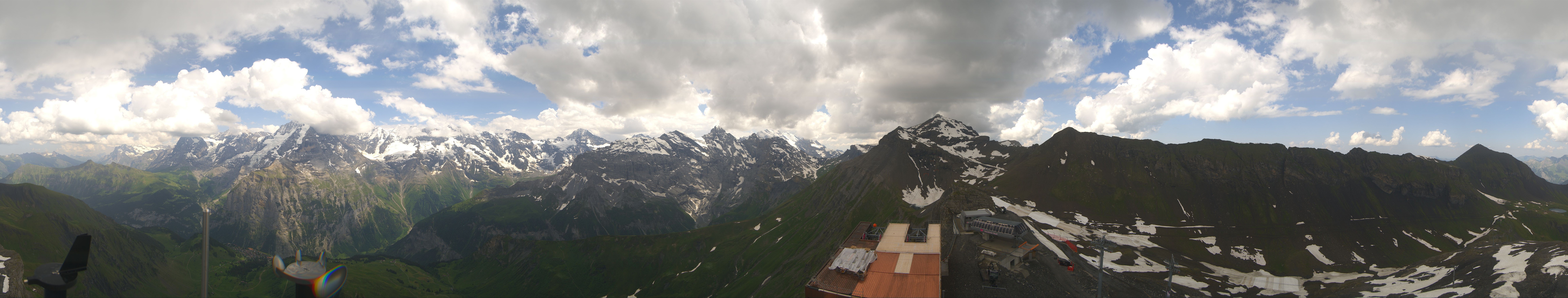 Archiv Foto Webcam Panoramacam Schilthorn Birg